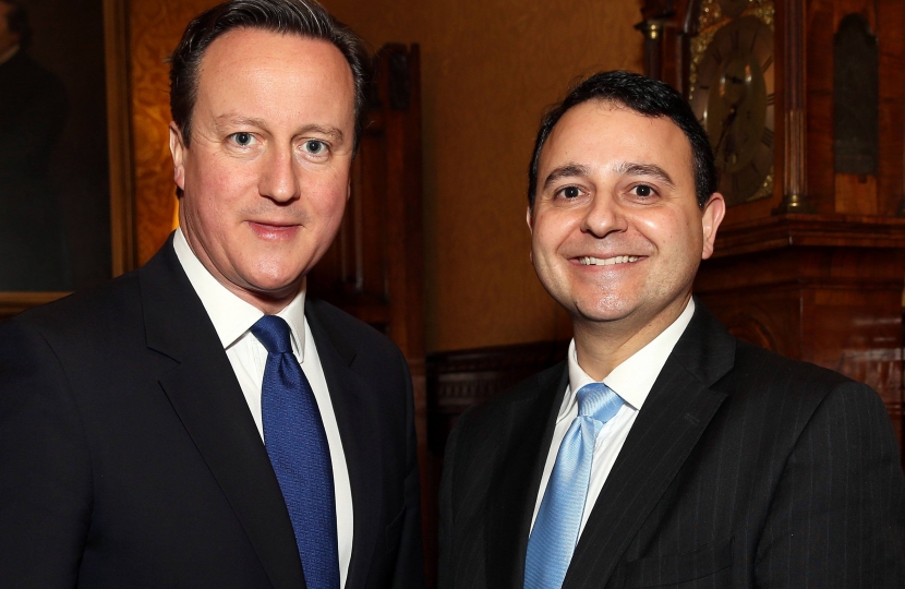 Alberto Meets David Cameron PM