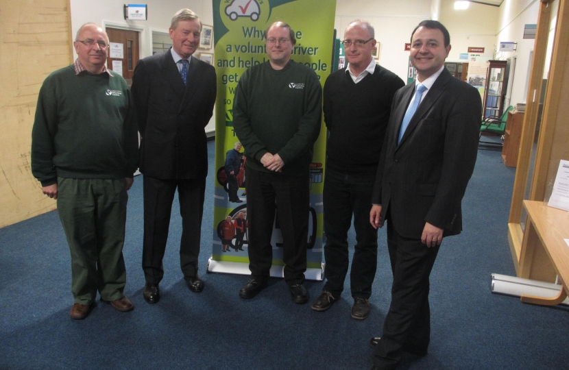 Alberto and Andrew meet local Charity Leaders