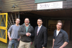 Alberto is pictured at the Sealey business.