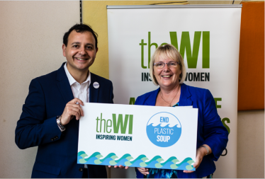 Attached picture shows Alberto Costa MP with Ann Jones, NFWI Vice-Chair and Chair of Public Affairs Committee 