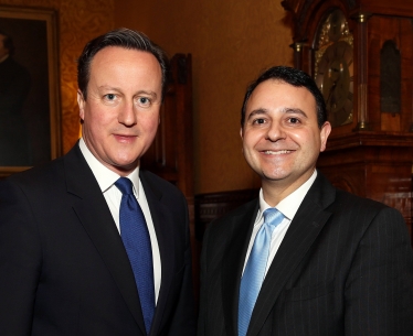 Alberto and David Cameron