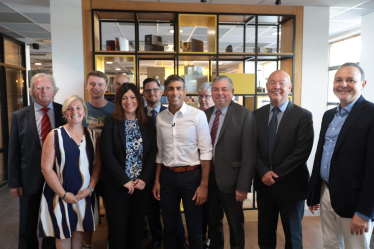 Local Residents with Prime Minister Rishi Sunak and Alberto Costa MP